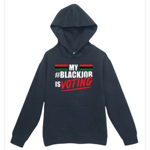 My Black Job Is Voting Urban Pullover Hoodie