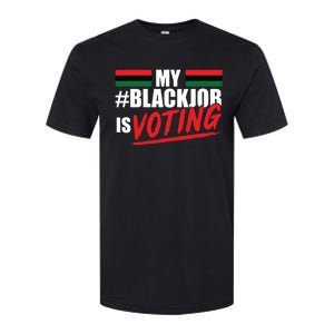 My Black Job Is Voting Softstyle CVC T-Shirt