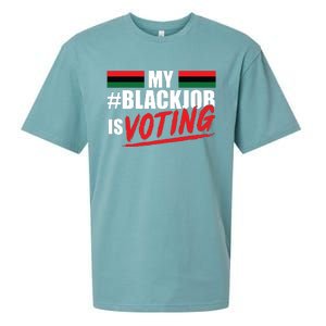 My Black Job Is Voting Sueded Cloud Jersey T-Shirt