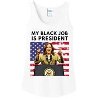 My Black Job Is President Kamala Harris 2024 Ladies Essential Tank