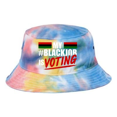 My Black Job Is Voting Tie Dye Newport Bucket Hat