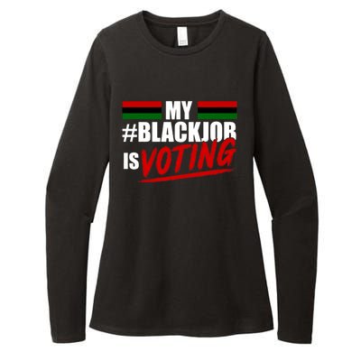 My Black Job Is Voting Womens CVC Long Sleeve Shirt