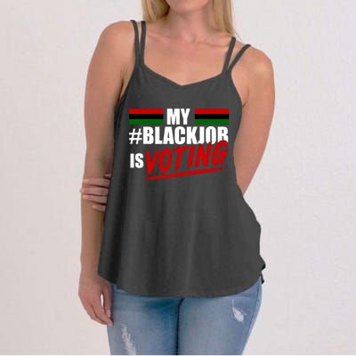 My Black Job Is Voting Women's Strappy Tank