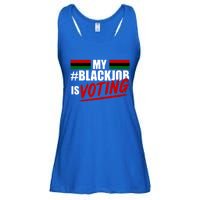 My Black Job Is Voting Ladies Essential Flowy Tank