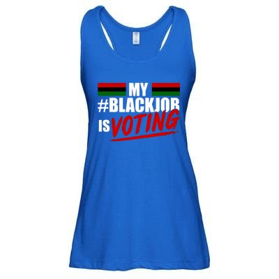 My Black Job Is Voting Ladies Essential Flowy Tank