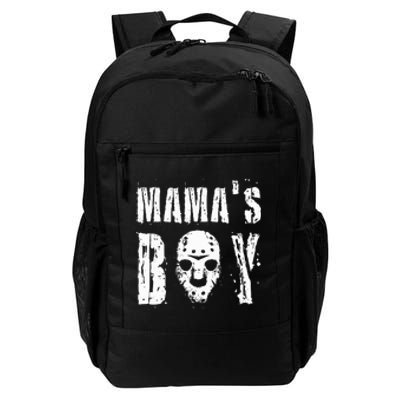 Mama's Boy Jason Hockey Mask Halloween Horror Movie Face Daily Commute Backpack