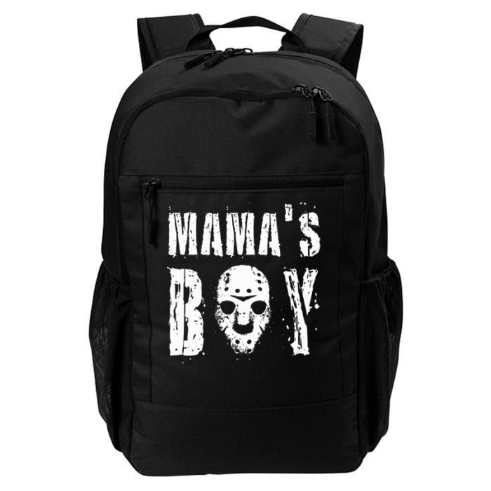 Mama's Boy Jason Hockey Mask Halloween Horror Movie Face Daily Commute Backpack