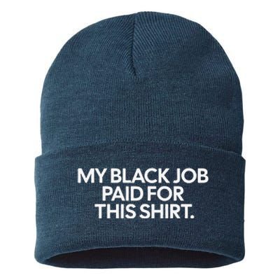 My Black Job Paid For This Sustainable Knit Beanie