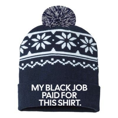 My Black Job Paid For This USA-Made Snowflake Beanie