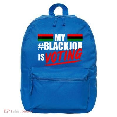 My Black Job Is Voting 16 in Basic Backpack