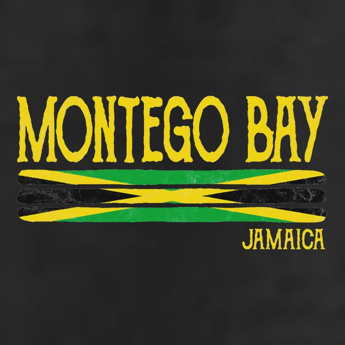 Montego Bay Jamaica Jamaican Flag Gift Souvenir Cool Comfort Performance Bucket Hat