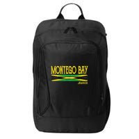 Montego Bay Jamaica Jamaican Flag Gift Souvenir City Backpack