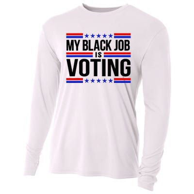 My Black Job Is Voting America Usa Biden 2024 Cooling Performance Long Sleeve Crew