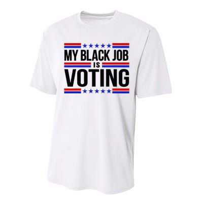 My Black Job Is Voting America Usa Biden 2024 Performance Sprint T-Shirt