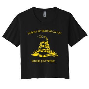 My Black Job Is Voting Women's Crop Top Tee