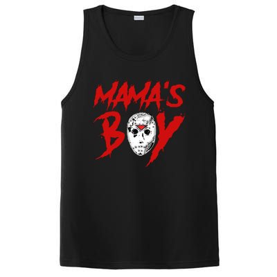 Mama’S Boy Jason Mask Halloween Mama’S Boy Halloween PosiCharge Competitor Tank