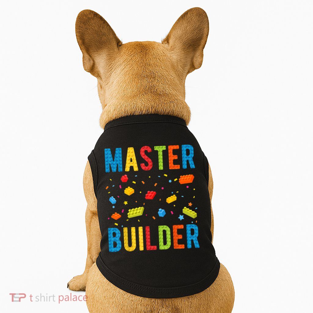 Master Builder Building Blocks Brick Builder Doggie Tank