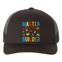 Master Builder Building Blocks Brick Builder Yupoong Adult 5-Panel Trucker Hat