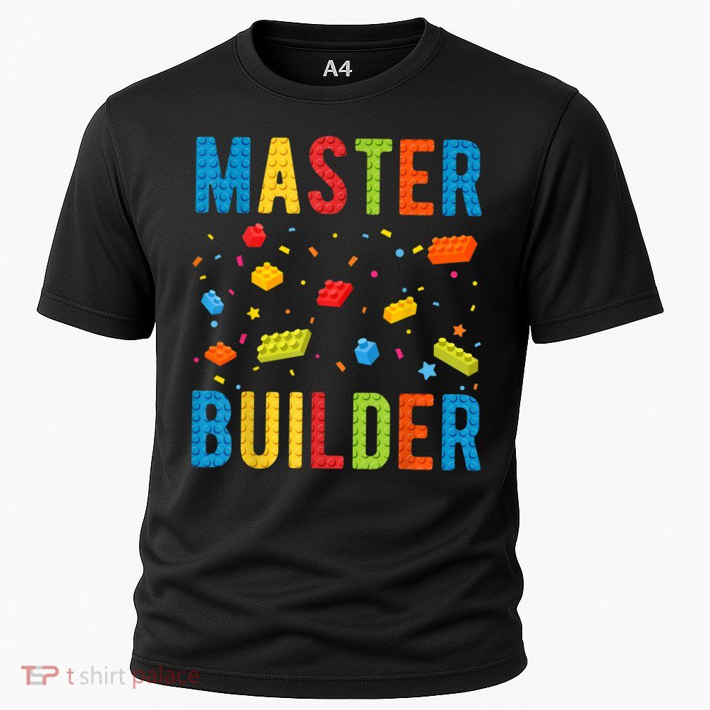 Master Builder Building Blocks Brick Builder Performance Shirt