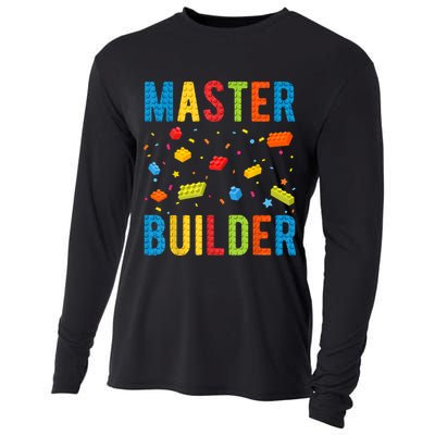 Master Builder Building Blocks Brick Builder Cooling Performance Long Sleeve Crew