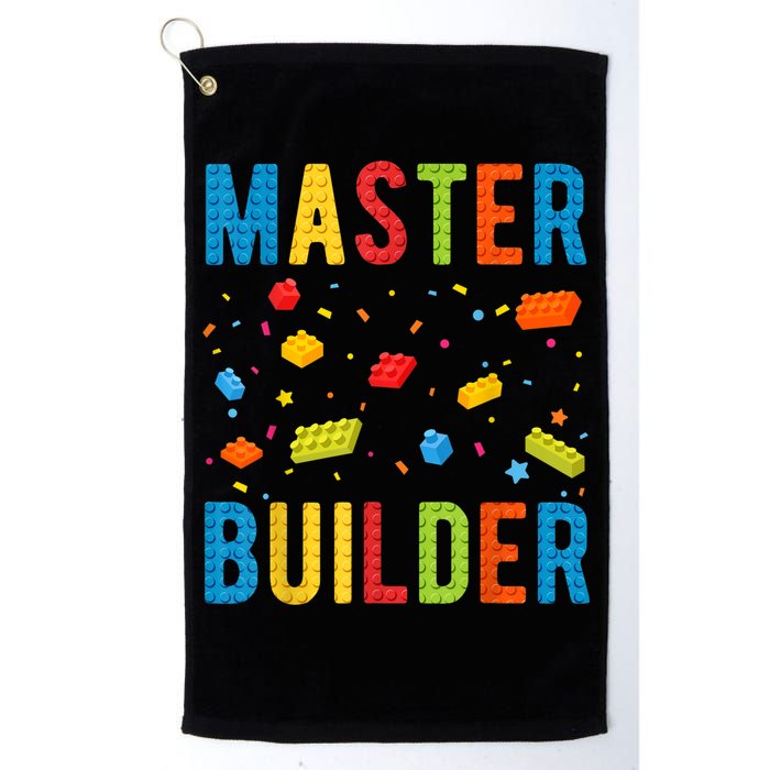 Master Builder Building Blocks Brick Builder Golf Towel