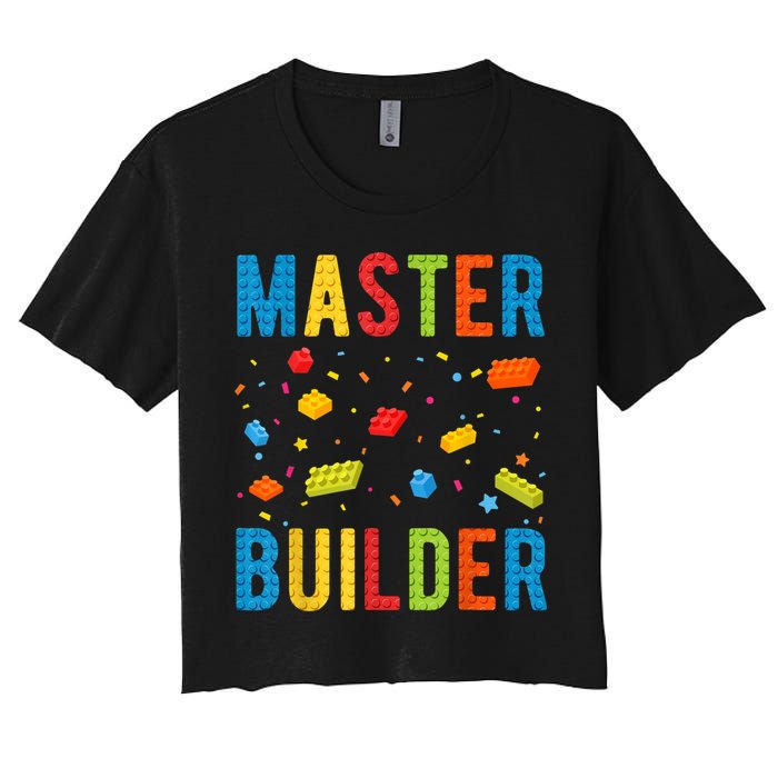 Master Builder Building Blocks Brick Builder Crop Top