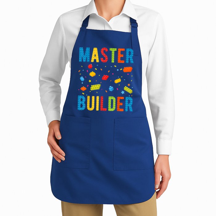 Master Builder Building Blocks Brick Builder Apron