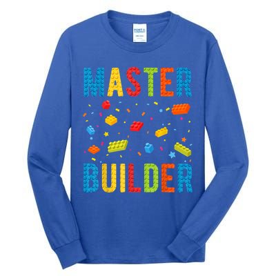 Master Builder Building Blocks Brick Builder Tall Long Sleeve T-Shirt