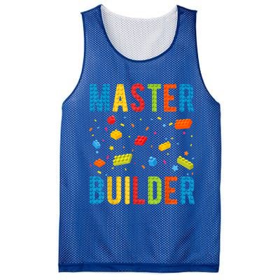 Master Builder Building Blocks Brick Builder Mesh Reversible Basketball Jersey Tank