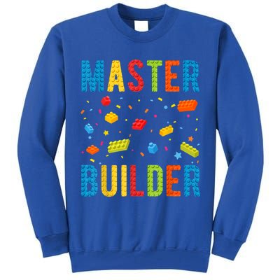 Master Builder Building Blocks Brick Builder Tall Sweatshirt