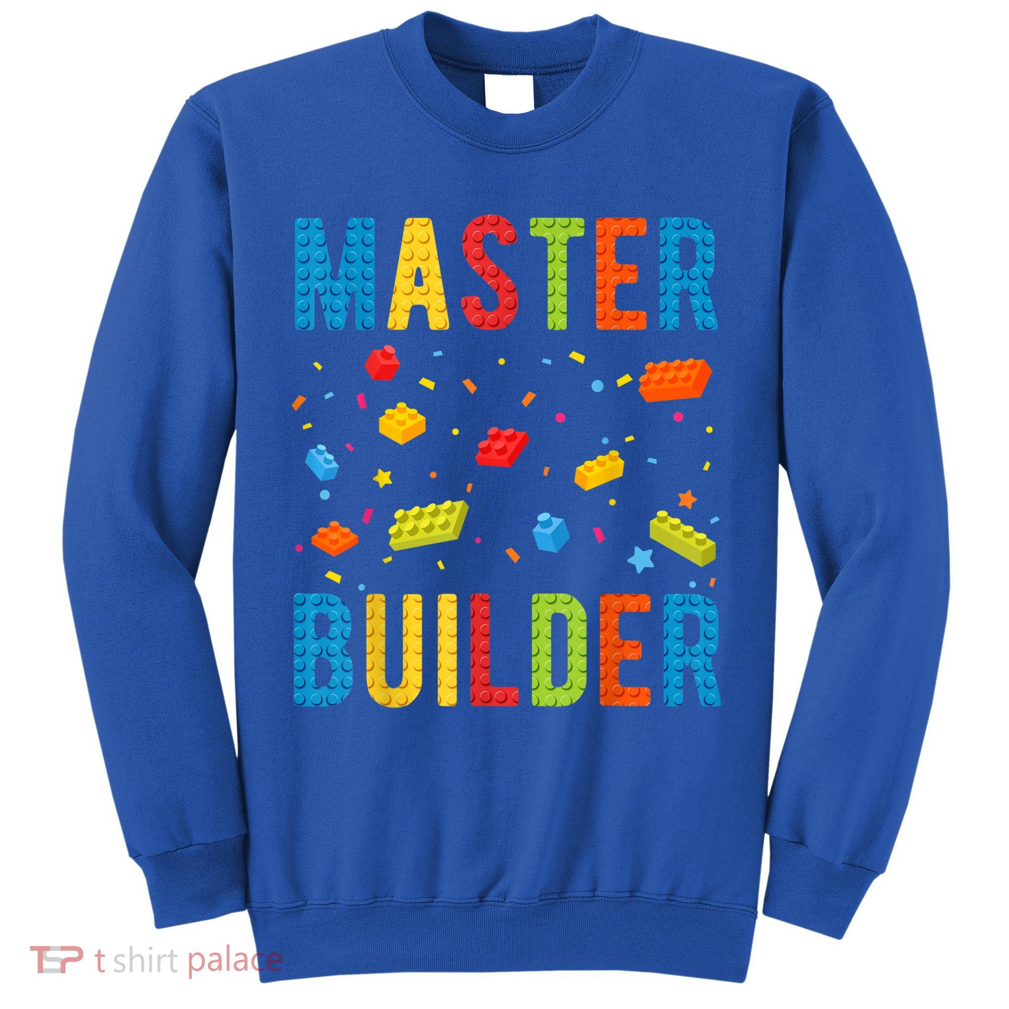 Master Builder Building Blocks Brick Builder Tall Sweatshirt