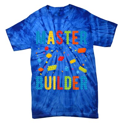 Master Builder Building Blocks Brick Builder Tie-Dye T-Shirt