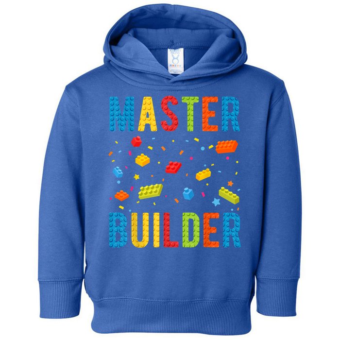 Master Builder Building Blocks Brick Builder Toddler Hoodie