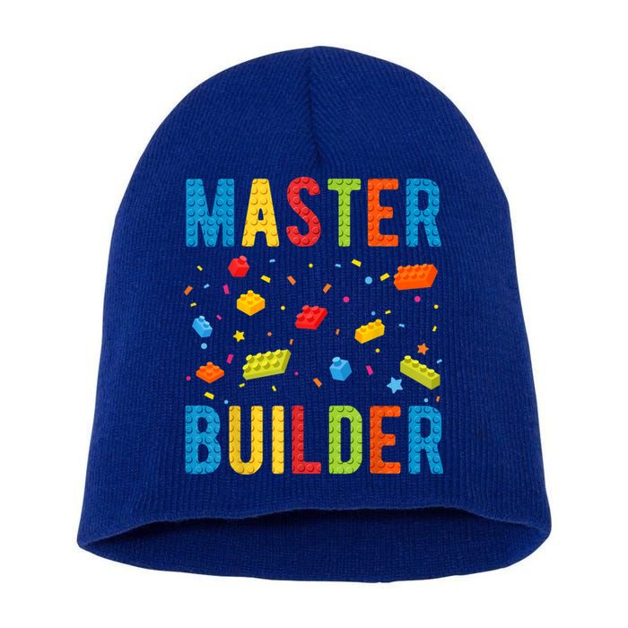 Master Builder Building Blocks Brick Builder Short Acrylic Beanie