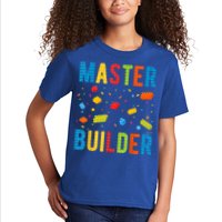 Master Builder Building Blocks Brick Builder Kids T-Shirt