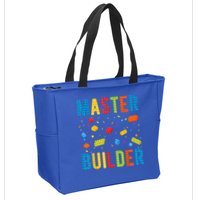 Master Builder Building Blocks Brick Builder Zip Tote Bag