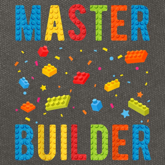 Master Builder Building Blocks Brick Builder Cotton Canvas Backpack