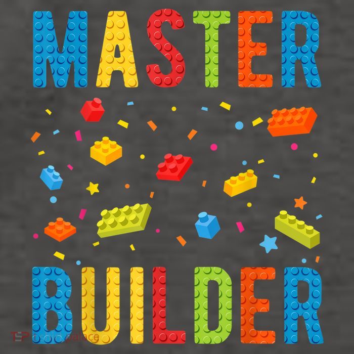 Master Builder Building Blocks Brick Builder Vector Backpack