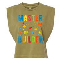 Master Builder Building Blocks Brick Builder Garment-Dyed Women's Muscle Tee