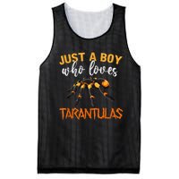 Men Boys Kids Just A Boy Who Loves Tarantulas Spider Mesh Reversible Basketball Jersey Tank