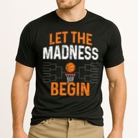 March Basketball Let The Madness Begin Funny Bracket Party Meaningful Gift Cooling Performance Crew T-Shirt