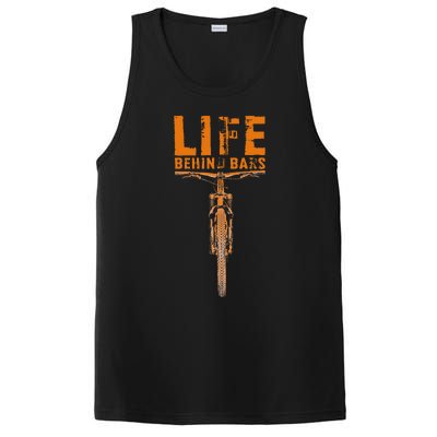 Mountain Bike Life Behind Bars Funny Biking PosiCharge Competitor Tank