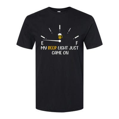 My Beer Light Just Came On Beer Dad Softstyle® CVC T-Shirt