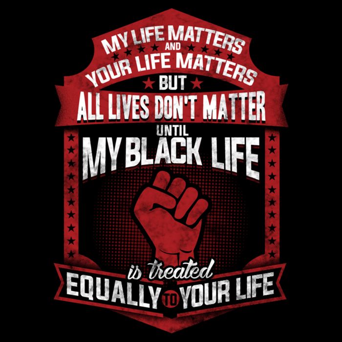 My Black Life Matter Gift Drawstring Bag