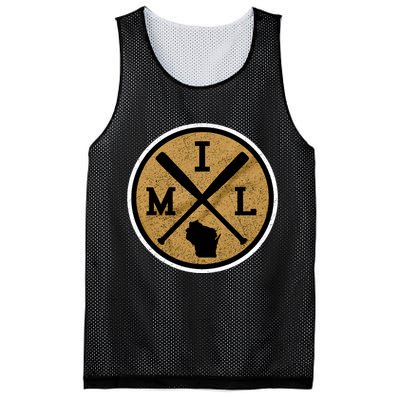 Milwaukee Baseball Lover Baseball Player Retro Sporty Mesh Reversible Basketball Jersey Tank