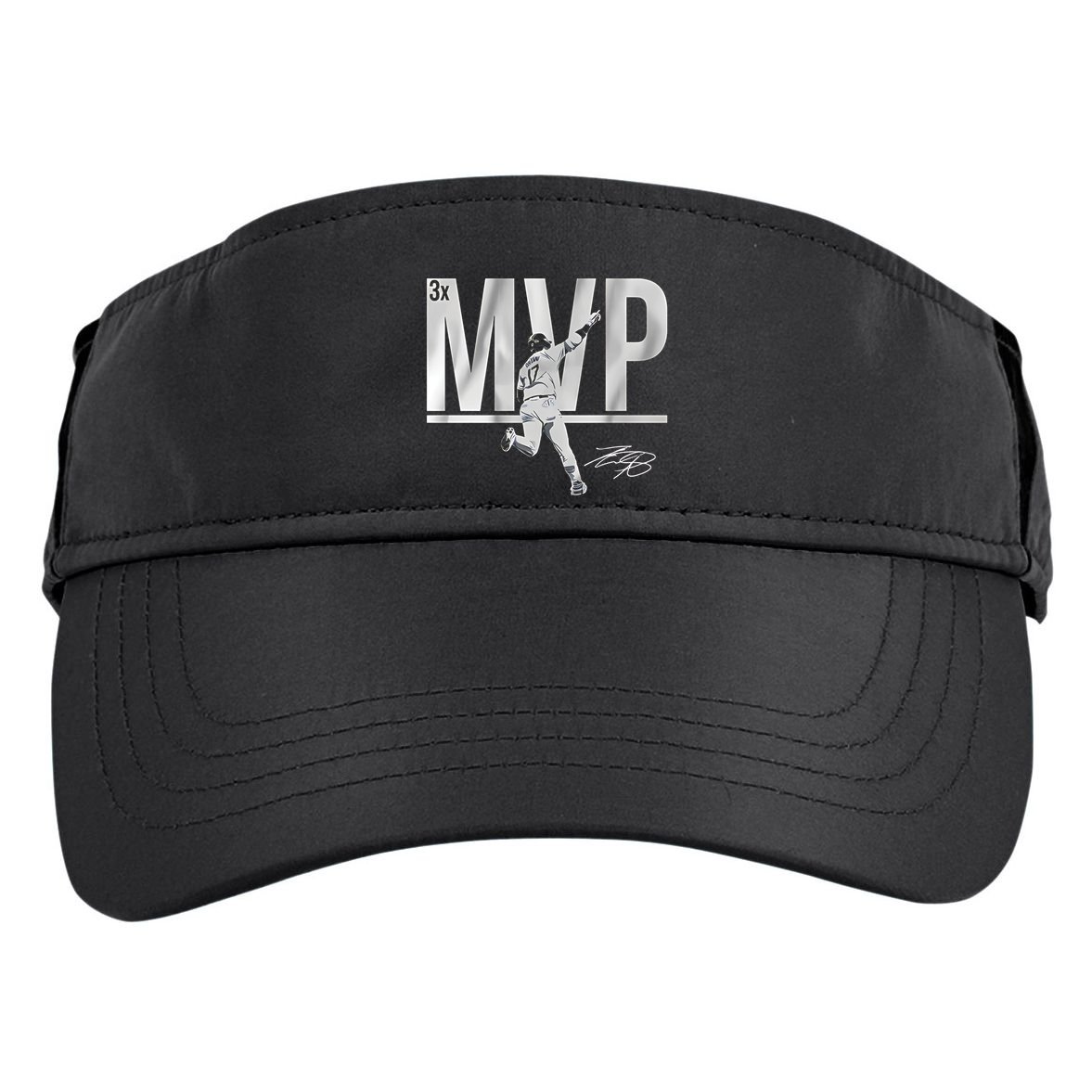 Mvp Baseball Lover Team Adult Drive Performance Visor