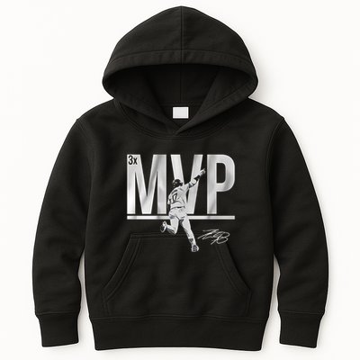 Mvp Baseball Lover Team Kids Hoodie