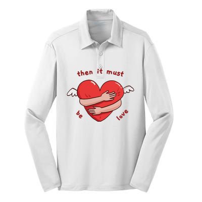 Must Be Love Baby Must Be Love Silk Touch Performance Long Sleeve Polo