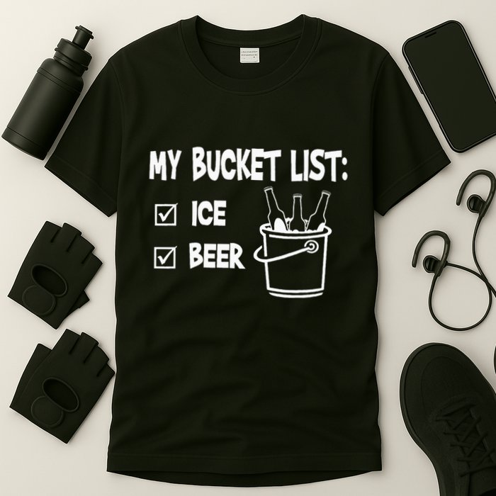 My Bucket List Ice And Beer T-Shirt