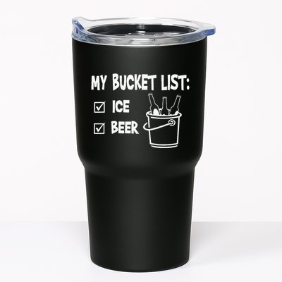 My Bucket List Ice And Beer Tumbler